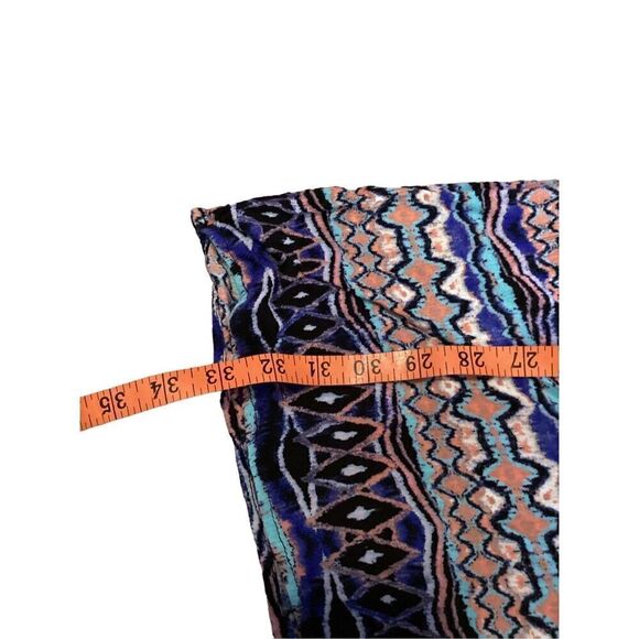 Pink Rose Boho Aztec Dress Bohemian Indie Beach Coastal Vacation Travel - Picture 8 of 9